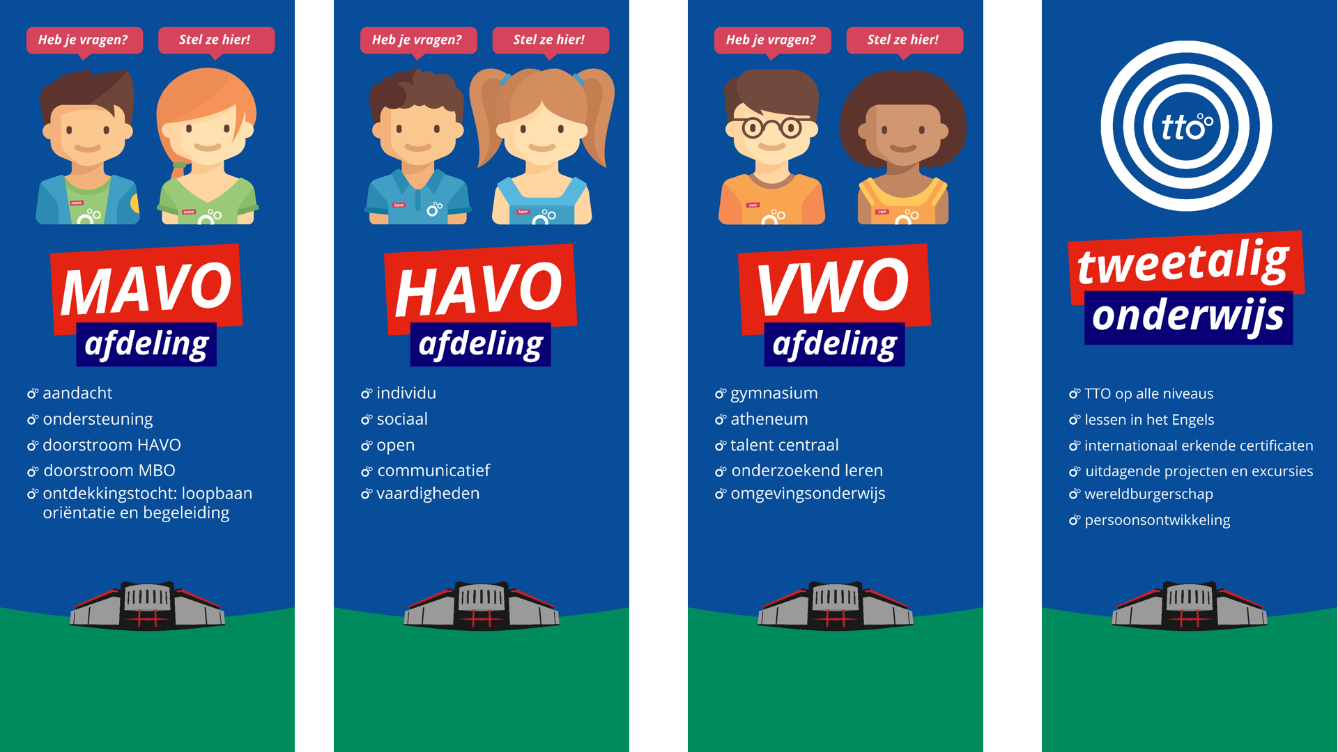 Banner SMC afdelingen