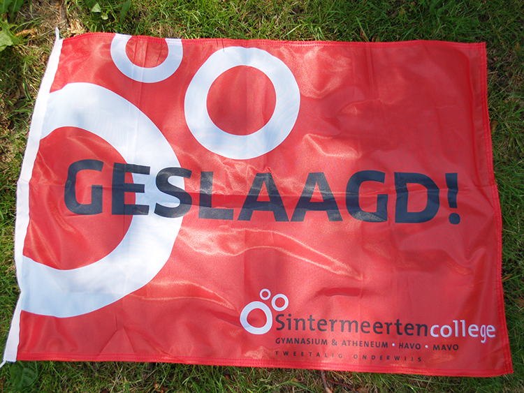 Hoera, geslaagd!