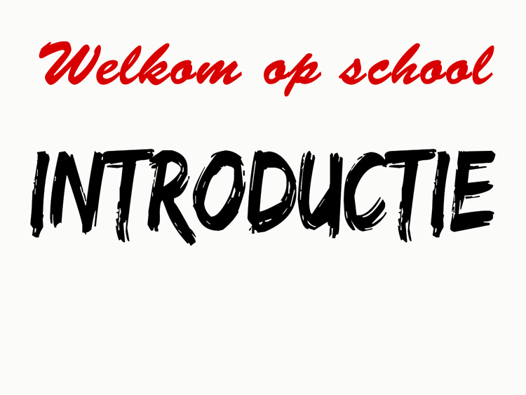 Programma introductiedagen voor het nieuwe schooljaar 2025-2026