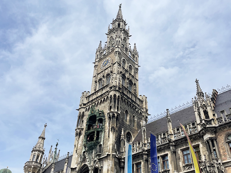 Leerlingen bezoeken de Beierse hoofdstad München