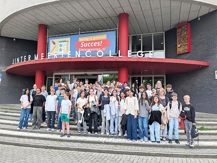 Brugklas uitwisseling met het Ritzefeld Gymnasium in Stolberg
