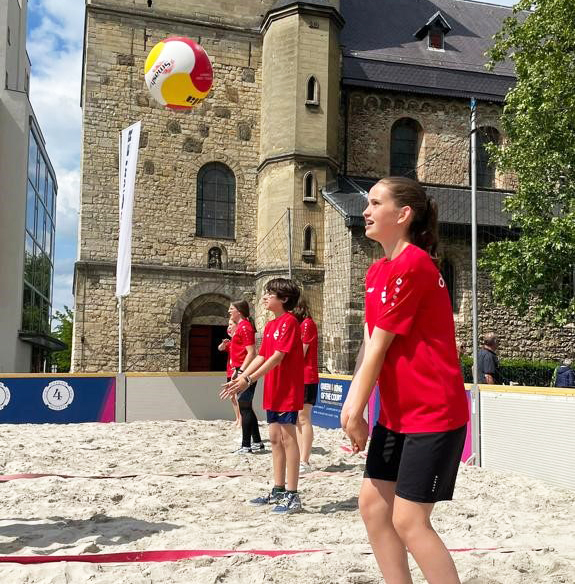 Beachvolley infoto C