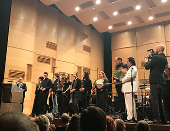 Concert en gedichten op de radio