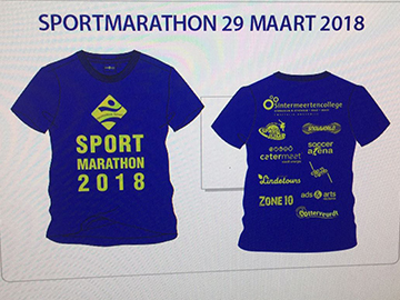 Sportmarathon 2018 gaat beginnen