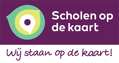 scholen op de kaart